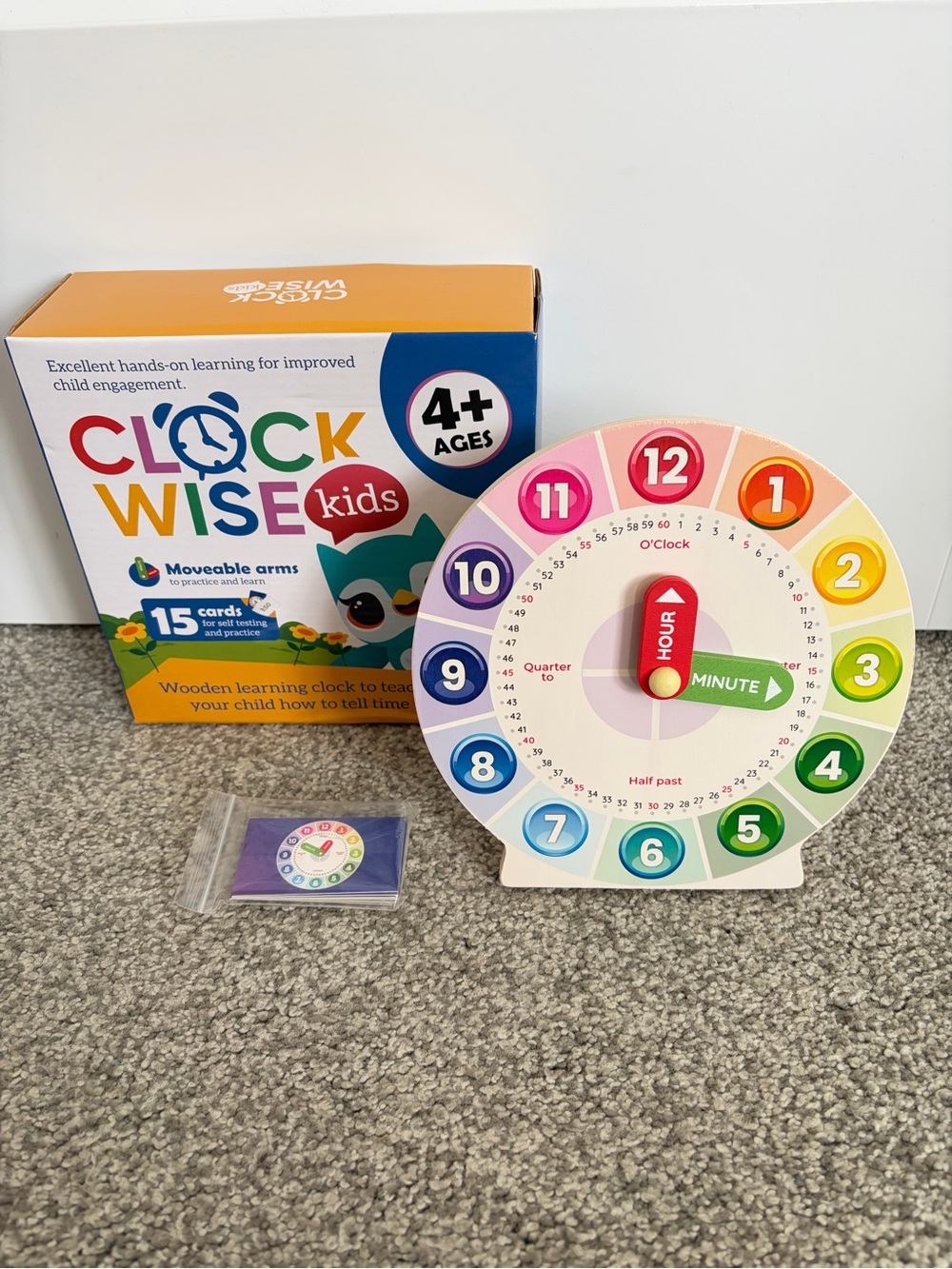 Kids Learn to tell time clock